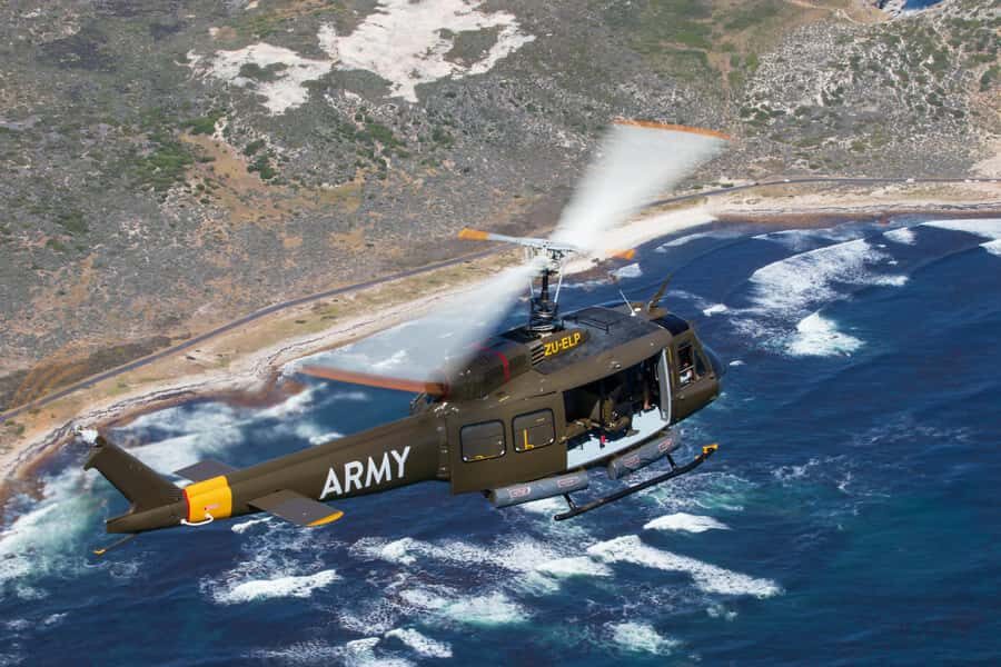 Official Huey Combat Helicopter Flight in Cape town - The Biggest Practical Catch: Minimum Passengers and Flight Conversions