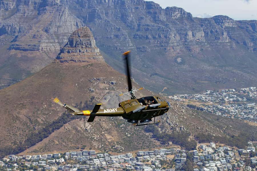 Official Huey Combat Helicopter Flight in Cape town - Rules That Matter in a Door-Open Helicopter
