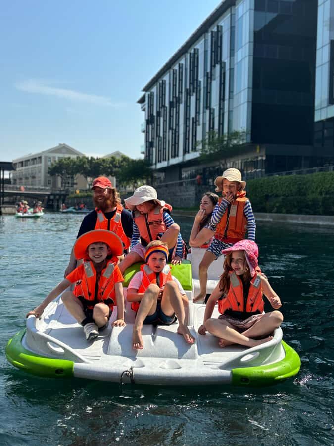 Pedal Boat Ride V&A Waterfront - Cape Town - Price and value: why $9 for 30 minutes is a smart stop