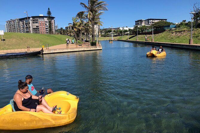 Pedal Boat Rides on Durban Point Waterfront Canals - Key Highlights: Durban Point Pedal Boat in a Nutshell