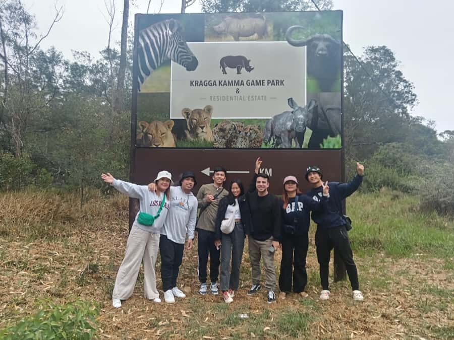 Port Elizabeth: Kragga Kamma Game Park Guided Tour - Inside the game drive: spotting lions, buffalo, and white rhinos
