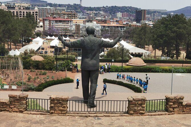 Pretoria Tour - Voortrekker Monument, Union Buildings, Pretoria - Church Square and Supreme Court photo moments on the drive through town