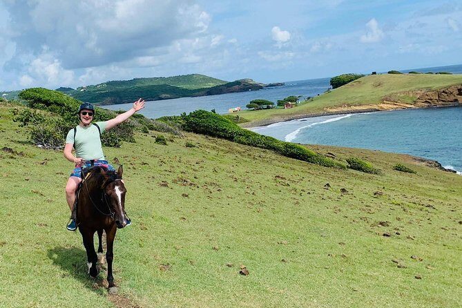 Private Advanced Horseback Beach Ride with Sandy Hoofs St. Lucia - The 3-Hour Flow: From Trails Toward Lapin Bay