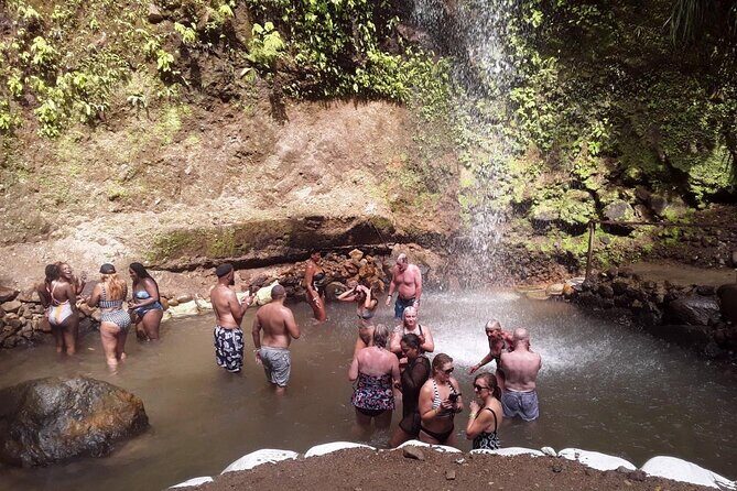 Private All-Inclusive Sea and Land Tour in St Lucia - Sulphur Springs: admission included, with time for the classic treatment