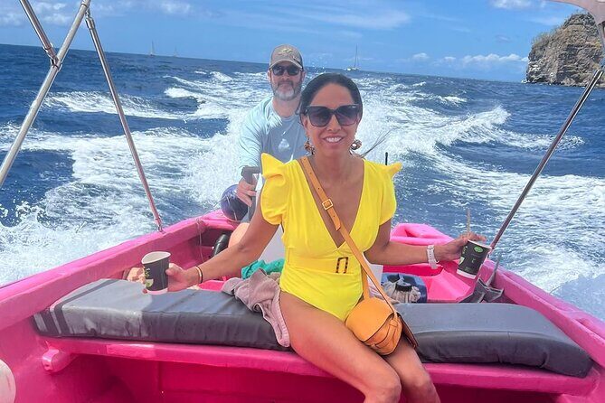 Private Boat Tour:St.Lucia private charter - Entering the Tunnel of Love at movie-site scale