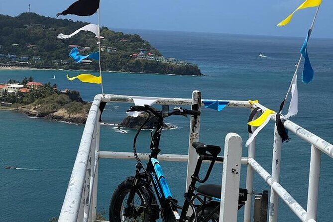 Private E-bike Tour in St. Lucia Northern - The First Segment: Rodney Bay Marina Toward Cas en Bas