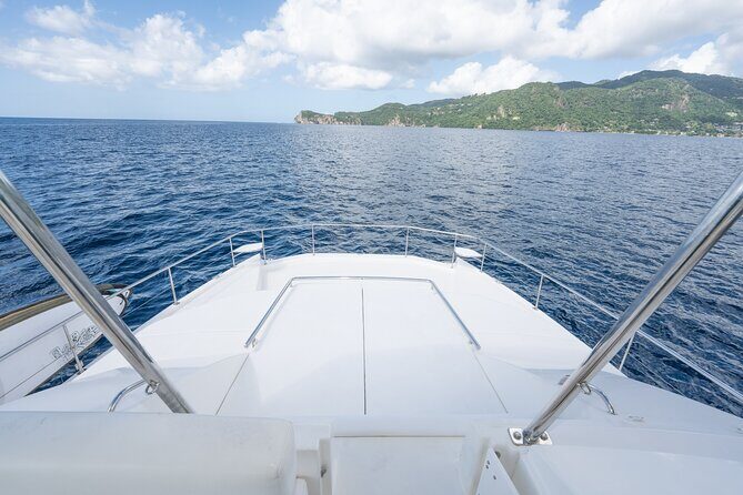 Private Full Day Luxury Catamaran Excursion - The Pitons from the sea: how to get the best view