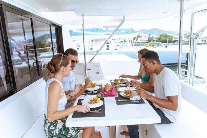 Private Full Day Luxury Catamaran Excursion - Lunch and drinks: turning a “tour day” into real relaxation