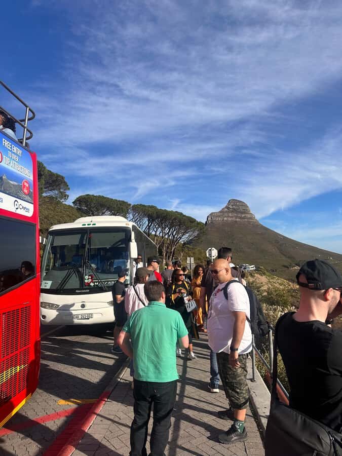 Private Full Day Tour to Robben Island and Table Mountain - Table Mountain by cable car: views with guided structure