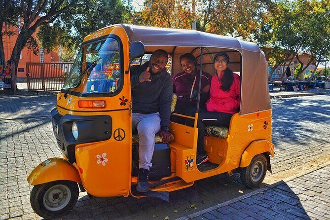 Private local authentic soweto Moto taxi experience - Optional upgrades: bungee jumping and buffet choices