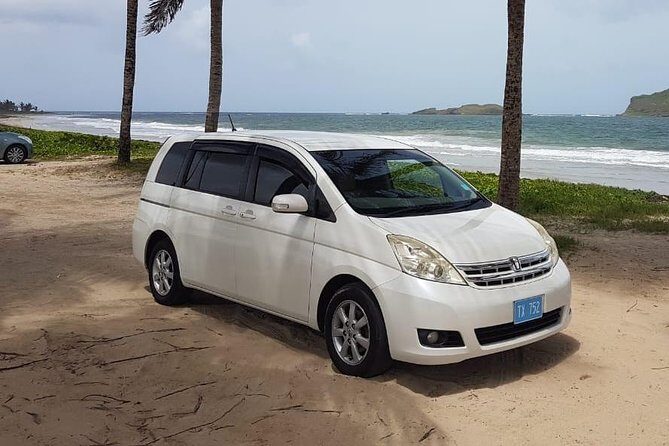Private St. Lucia Airport Transfer to BodyHoliday Saint Lucia - The ride itself: comfortable car, A/C comfort, and live commentary