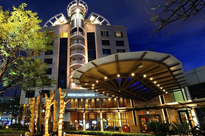 Private Transfer: Tambo Airport JNB to Johannesburg in Luxury Van - Clean and Safer Start: Disinfection and Hand Sanitizer