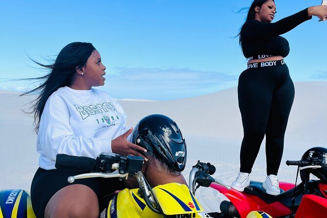Quad Bike (ATV) with PHOTOSHOOT - The itinerary in real time: from briefing to dunes to the Koeberg photo stop