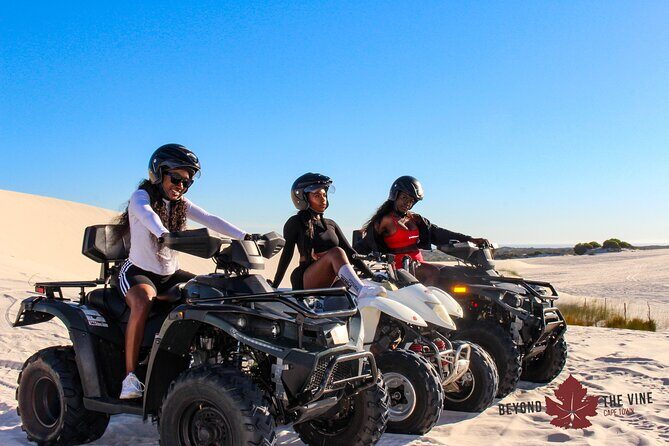Quad bike in the Atlantis sand dunes Cape Town - The safety briefing: the part you should actually pay attention to