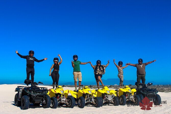 Quad bike in the Atlantis sand dunes Cape Town - Guide quality: what you can learn from the way it’s run