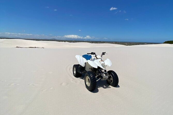 Quad Biking Atlantis Dunes - How the automated quad-bike briefing works (no prior experience needed)
