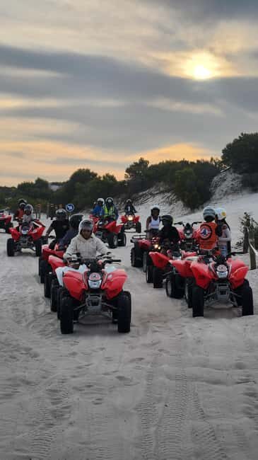 Quad biking Cape Town Atlantis Dunes - Getting to Witsands Aquifer Nature Reserve and meeting Bonnie & Charles