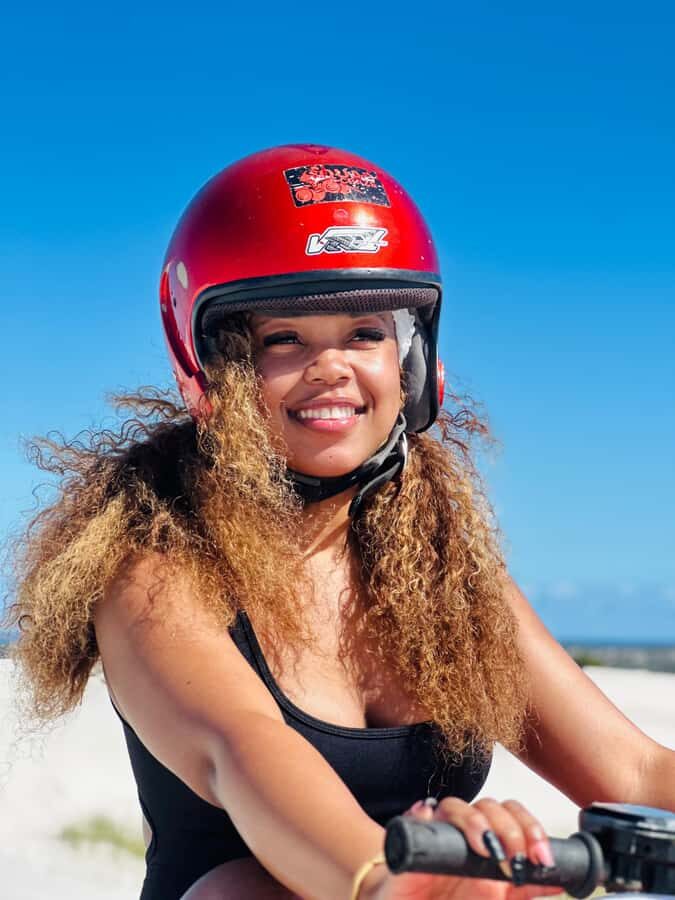 Quad Biking Tour , Atlantis dunes Capetown - What’s Included (and What Isn’t): Helmet, Hair Net, Quadbike, Photos