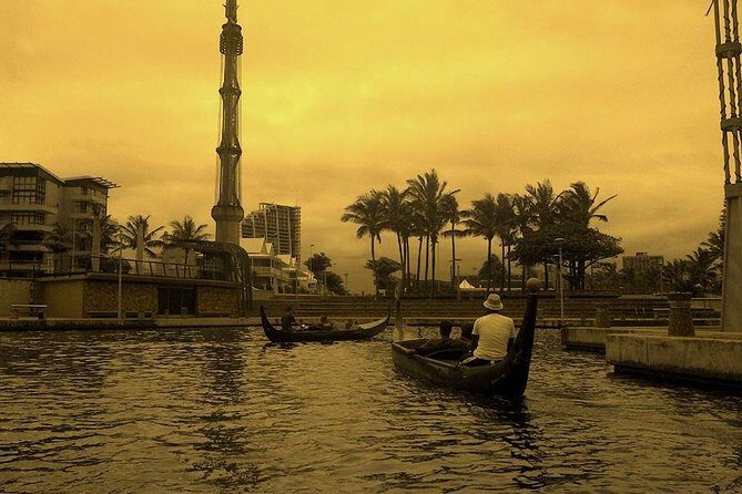 Relaxing Gondola Boat Ride on the Durban Point Waterfront Canal - What You’ll See: Bridges, Waterfront Buildings, and Possible Fish Spots