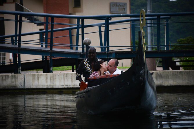Relaxing Gondola Boat Ride on the Durban Point Waterfront Canal - A Simple Stop on the Route: What Happens at Zulumoon Gondolas