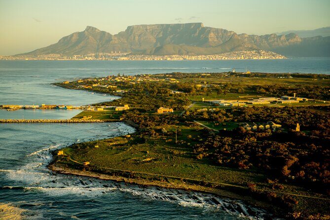 Robben Island Scenic Helicopter Flight - City aerials plus live headset commentary you can actually follow
