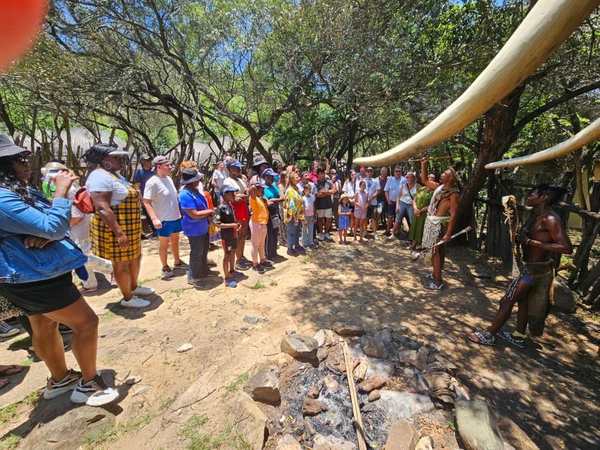 Safari at Lion and Rhino Park / Lesedi Culture Village - The Lesedi Culture Village part: drumming, 4 villages, and a main show