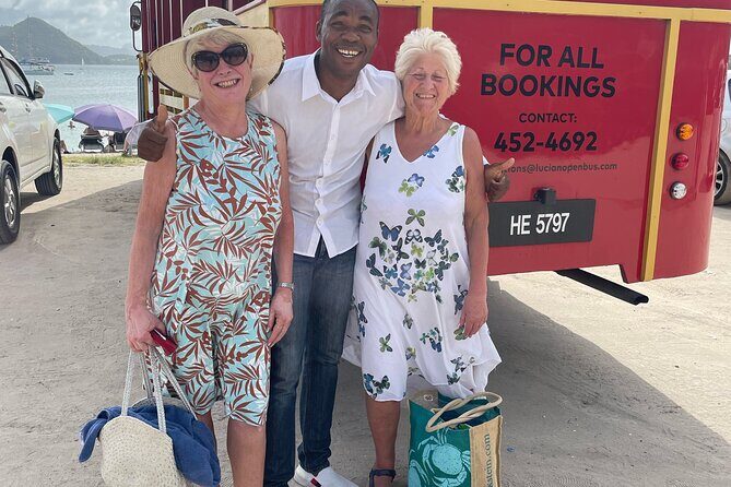 Saint Lucia Beach Tour with Free Entry - Harris Excursions guide style: flexible, upbeat, and practical