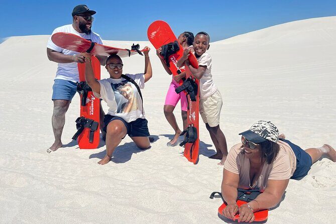 Sandboarding Atlantis Dunes Cape Town - Safety briefing: how the instructor helps you ride without panic