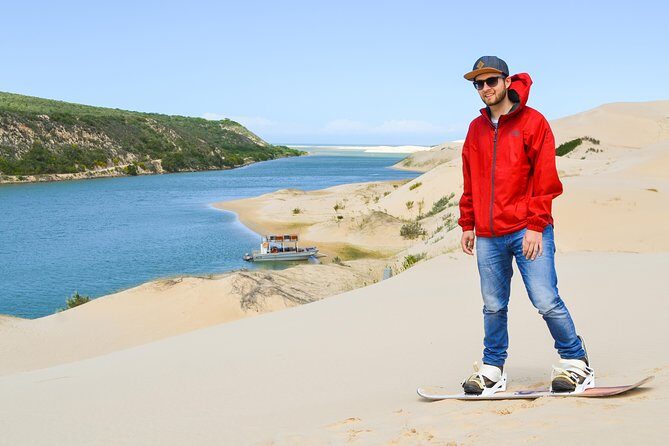 Sandboarding with a Short Boat Trip - The Lesson: How You Learn to Sandboard Without Overthinking It