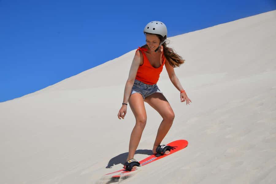 Sandboarding with jeep - drive uphill - Practical tips before you go