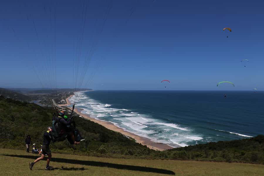 Sedgefield: Standard Tandem Paragliding Flight - Other Launch Towns: How the View Changes (Without Changing the Experience)
