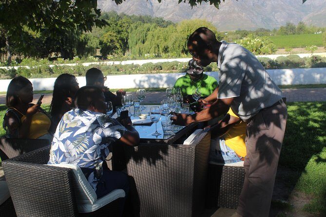 Shared Tour To The Wineries Stellenbosch Paarl + Cheese Tasting from Cape Town - Marianne Wine Estate: Mandela-Birthday Wine Stories and a Cozy Setting