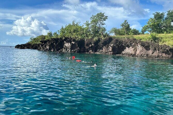 Soufriere Boat Tour Experience - Toraille Waterfall: 20 minutes to swim, cool down, and stay flexible