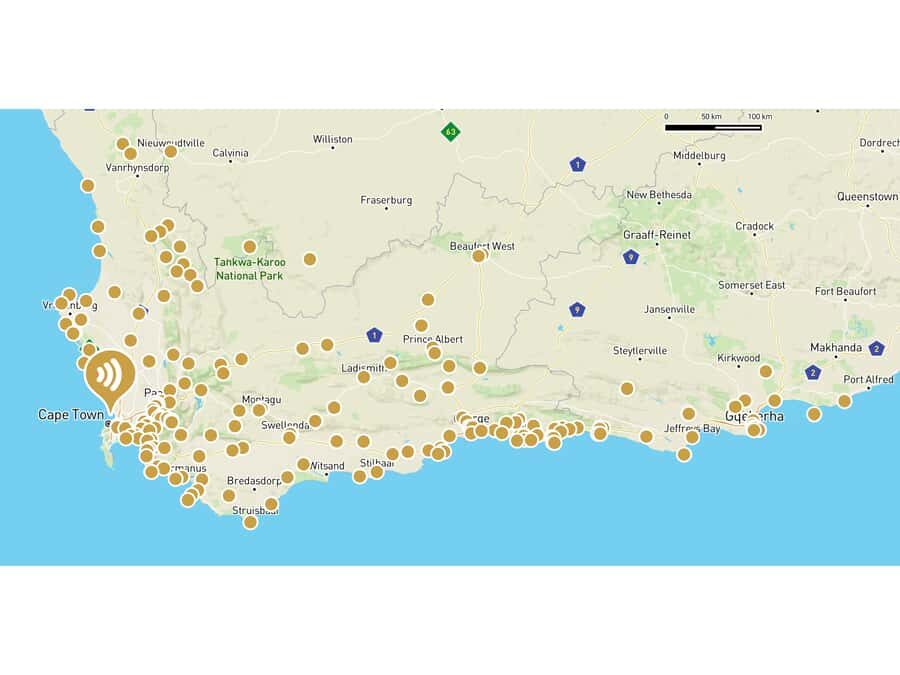 South Africa: Audioguide App for Garden Route & Western Cape - How GPS-Triggered Playback Keeps You from Guessing