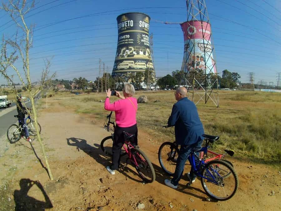 Soweto Tour; Mandela House; Vilakazi Street; Market Culture - Soweto Towers: start above street-level
