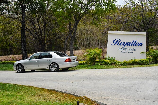 St Lucia Airport Private Transfer to Royalton Resort - Inside the ride: comfort, bottled water, and smart timing