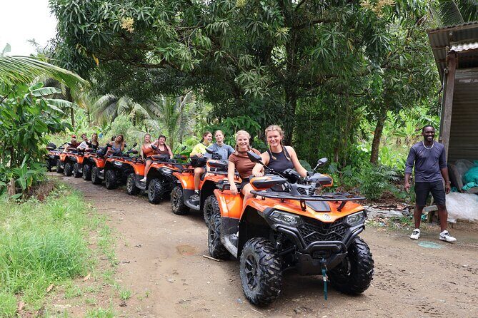 St Lucia ATV Tour : Waterfall, Plantation, Beach and Distillery - Key things to know before you book