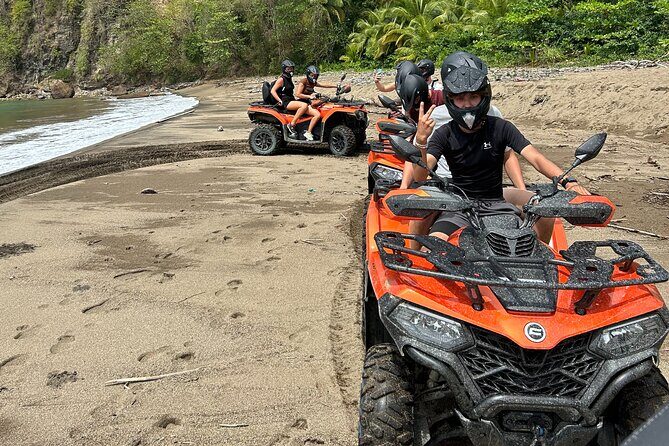 St Lucia ATV Tour : Waterfall, Plantation, Beach and Distillery - Saint Lucia Distillers: rum tasting without turning it into chaos
