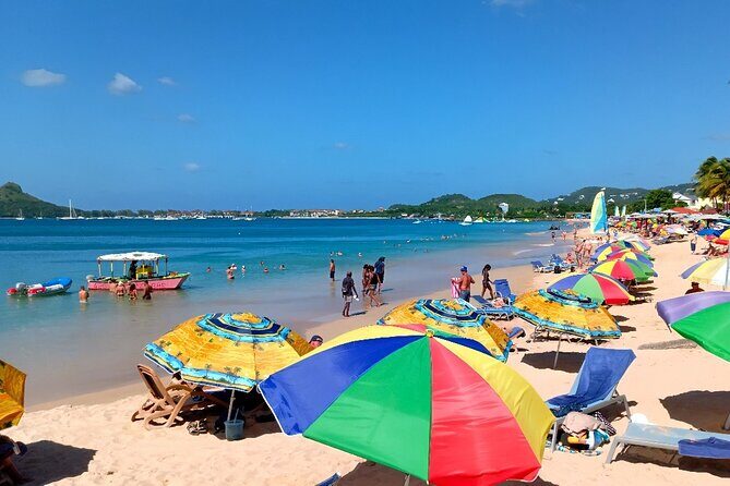 St. Lucia Beach Day with Paradise Beach Comforts & Transportation - The 4-Hour Reduit Beach Stop: What Your Day Feels Like