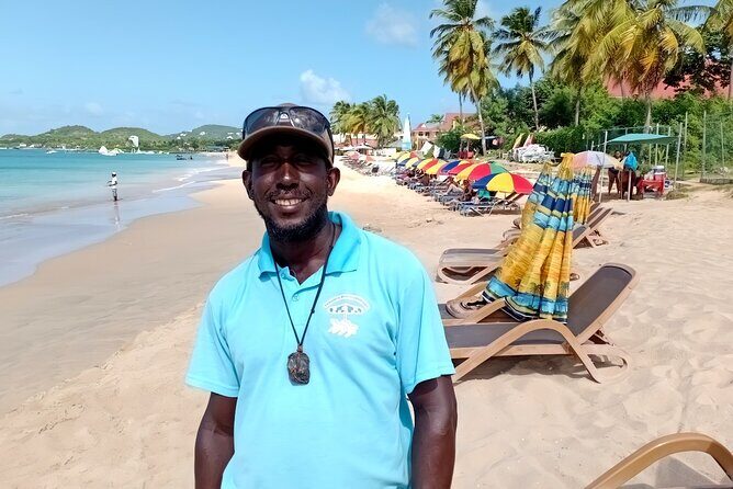 St. Lucia Beach Day with Paradise Beach Comforts & Transportation - The Shared Shuttle Pickup That Keeps You Sane