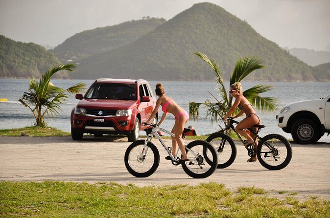 St Lucia Coastal Bike Tour to Pigeon Island - The Fort Hike and Viewpoints: Where the Effort Pays Off