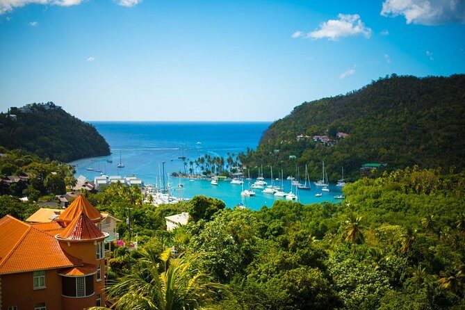 St Lucia Cruise Ship Excursion - Stop 1: Morne Fortune lookout over Castries