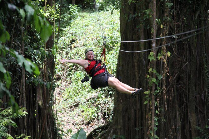 St. Lucia Morne Coubaril Estate Zipline Experience - What to wear so your clothes survive (mostly)