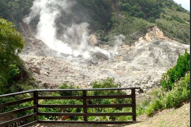 St Lucia Pitons Waterfalls and Mud Bath Experience. - Getting to Soufriere: coastal views plus a Castries drive-by