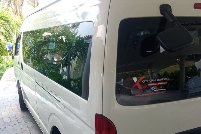 St. Lucia Private Airport Transfers from UVF (GROUPS of 4) - What you get in the vehicle: AC comfort and small touches that add up
