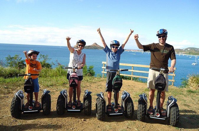 St Lucia Shore Excursion: Rodney Bay Village Segway Adventure - Reduit Beach to Rodney Bay: the route that keeps your momentum