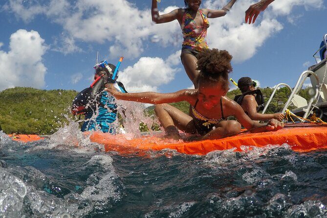 St Lucia Snorkeling Tour with Lunch - Stop two: bigger sightings, and why “rough water” matters