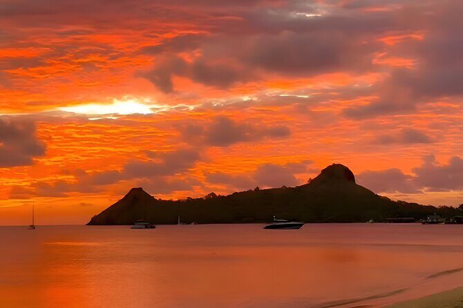St Lucia Sunset Bar Hop: Island Rhythms - Stop 3: Rodney Bay Marina Views at Golden Hour