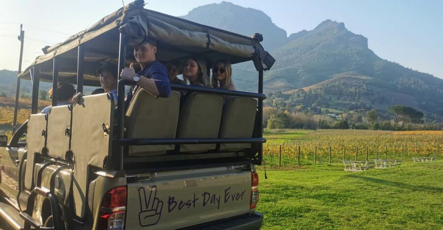 Stellenbosch North Guided Wine Safari (Tastings Excluded) - Stellenbosch North Wine Safari: What You’re Really Paying For