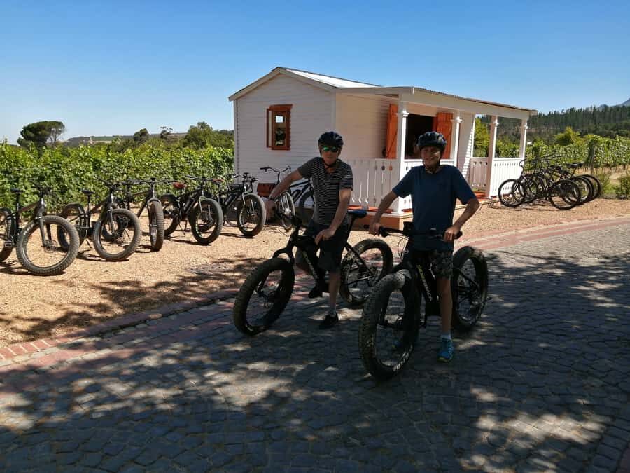 Stellenbosch: Wine Farm E-Bike Guided Tour - First Cycling Stretch: Scenic Views, Short Glide, Photo Moments
